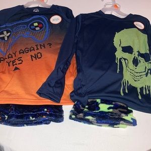 2 sets of pajamas